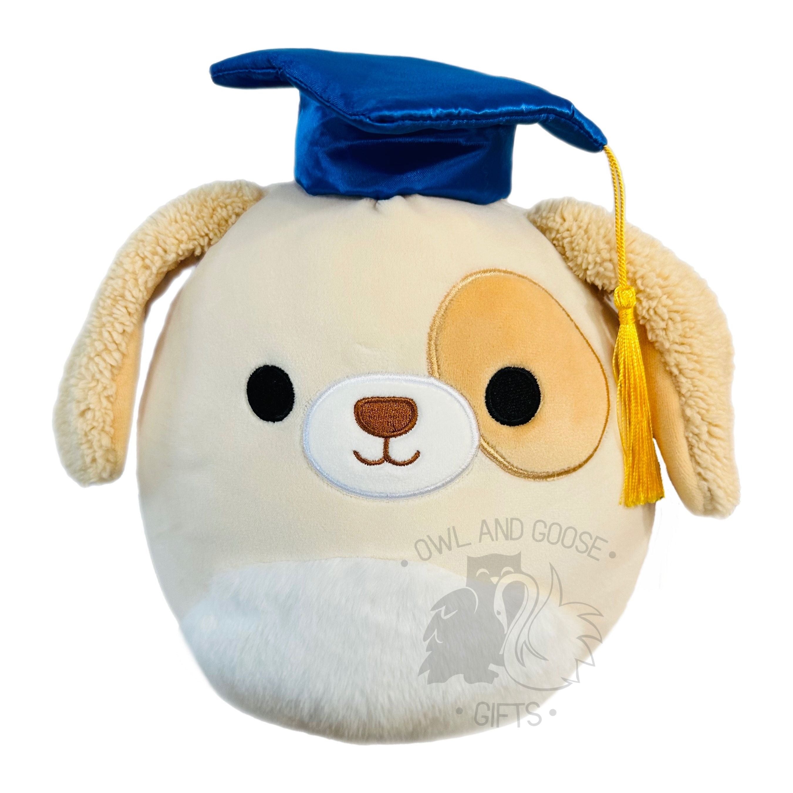 Squishmallow 8 Inch Harris the Dog Graduation Plush Toy