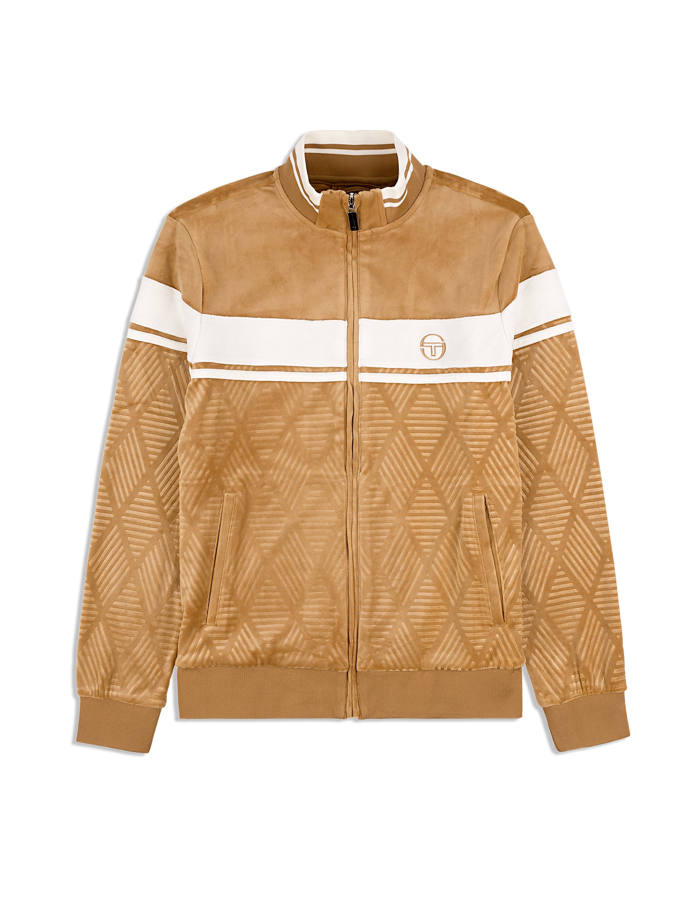 Image of Debossed Damarindo Velour Track Jacket