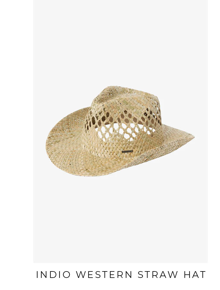 Indio Western Straw Hat