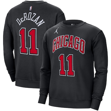  Jordan Brand DeMar DeRozan Black  Statement Name & Number Pullover Sweatshirt