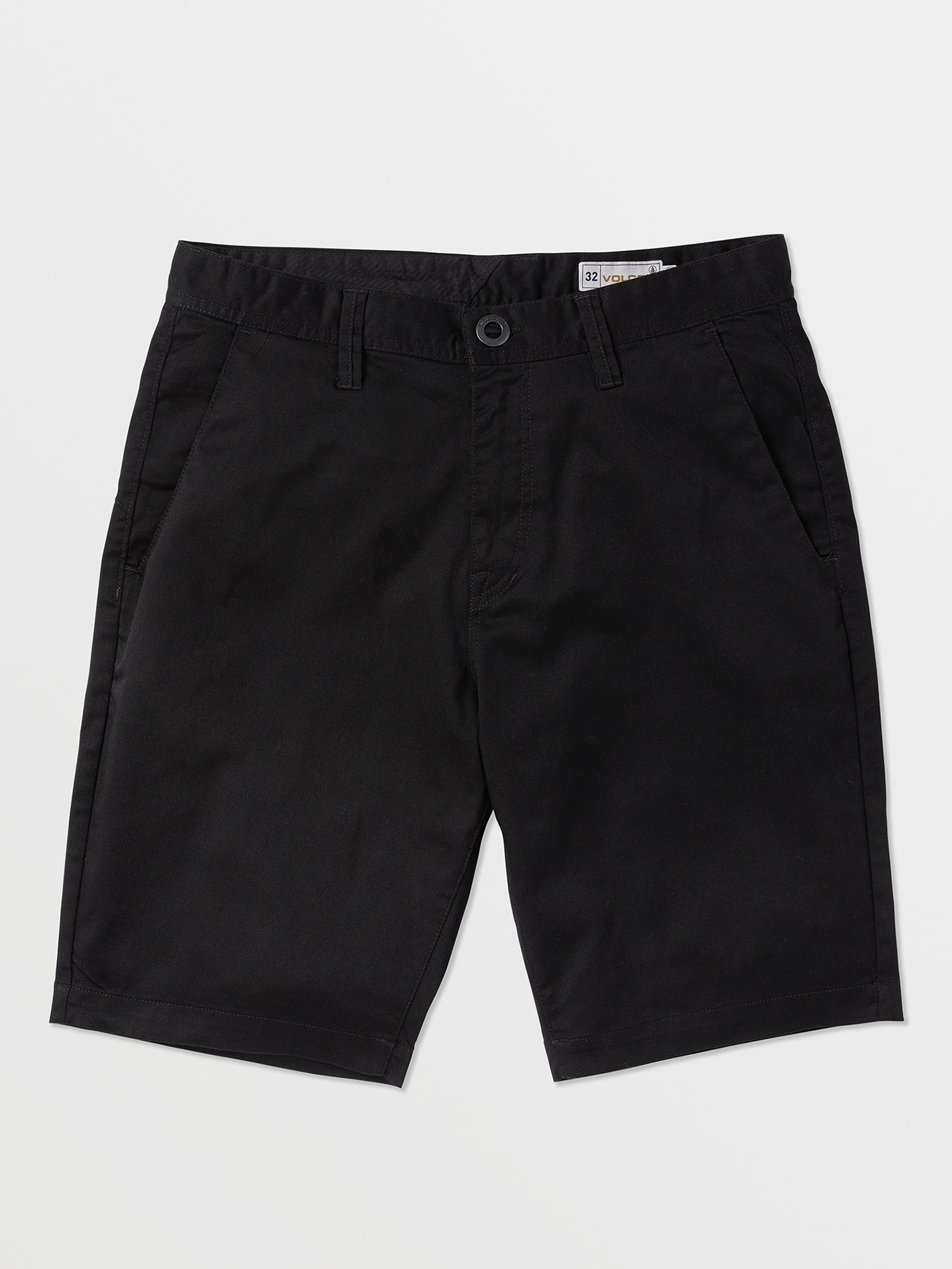 Image of Frickin Modern Stretch Chino Shorts - Black