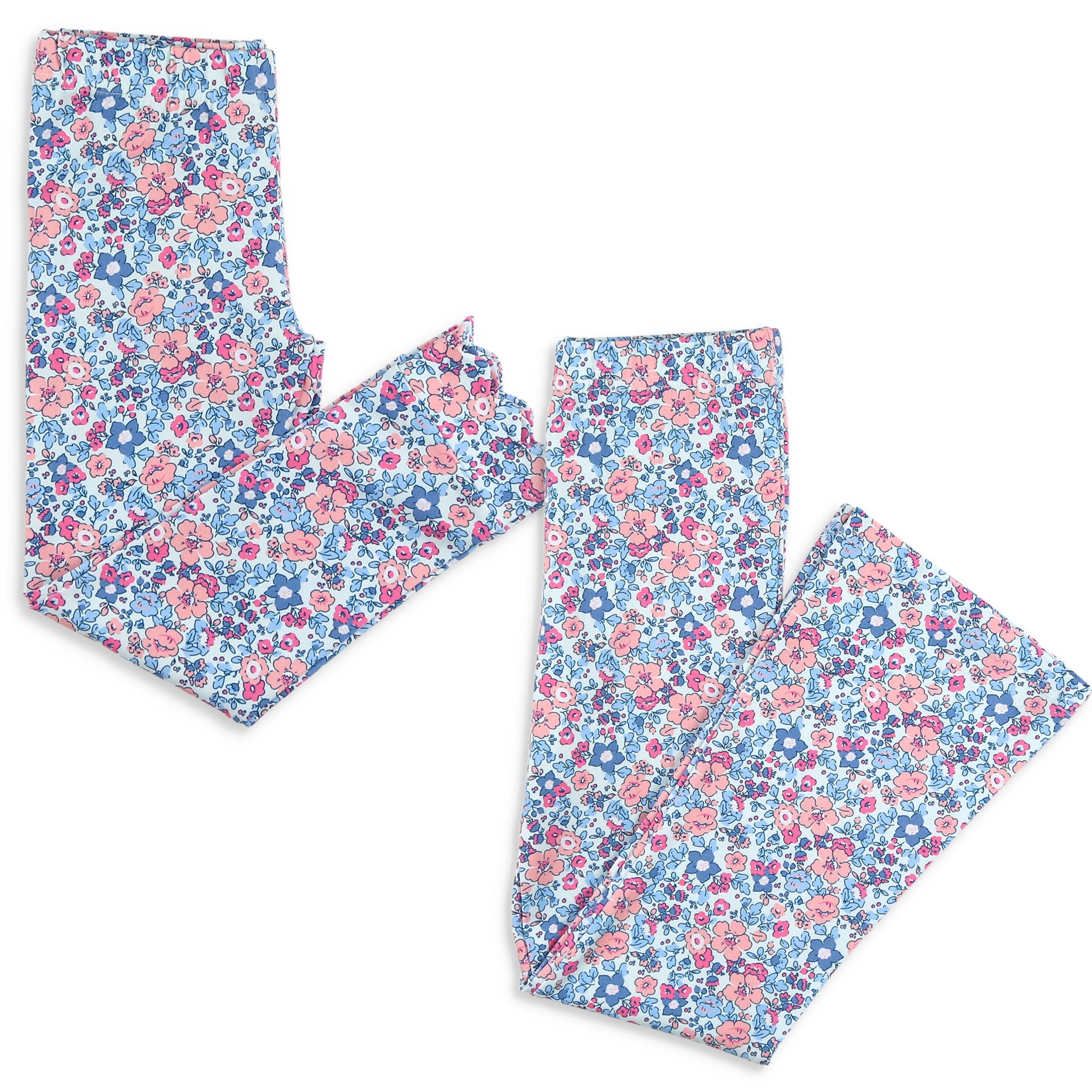 Image of Girls Leggings - Periwinkle Flower