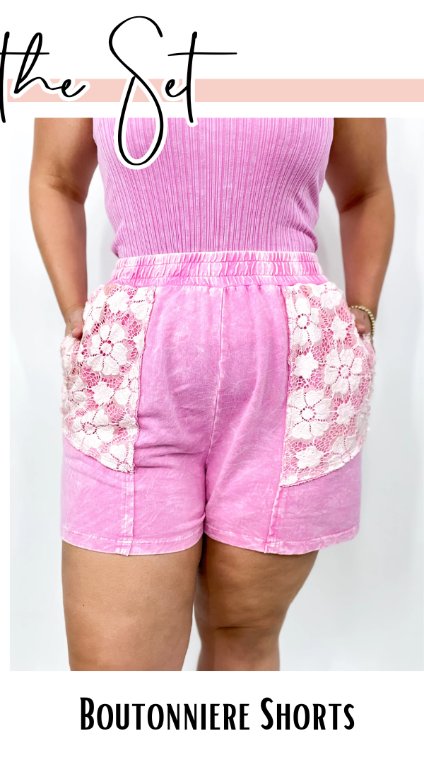 Boutonniere shorts