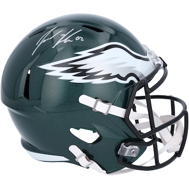 Jason Kelce  Autographed Riddell Speed Replica Helmet