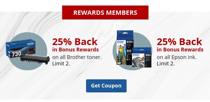 Rewards Members - Get Coupon