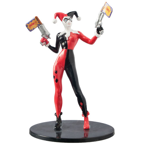 Batman Harley Quinn DC Comics 4-Inch Mini-Statue