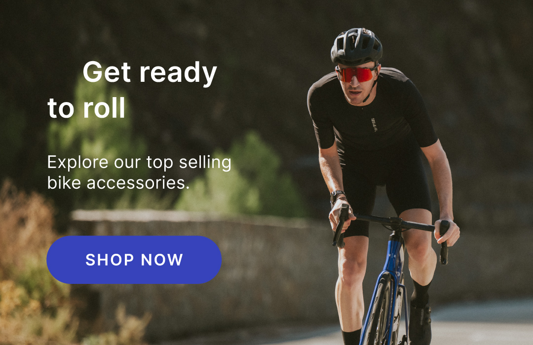 Get ready to roll! Explore our top selling bike accessories.