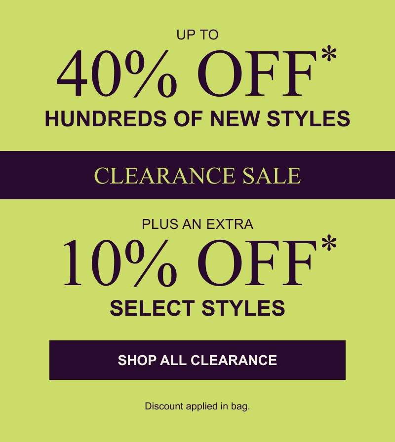 Shop All Clearance >