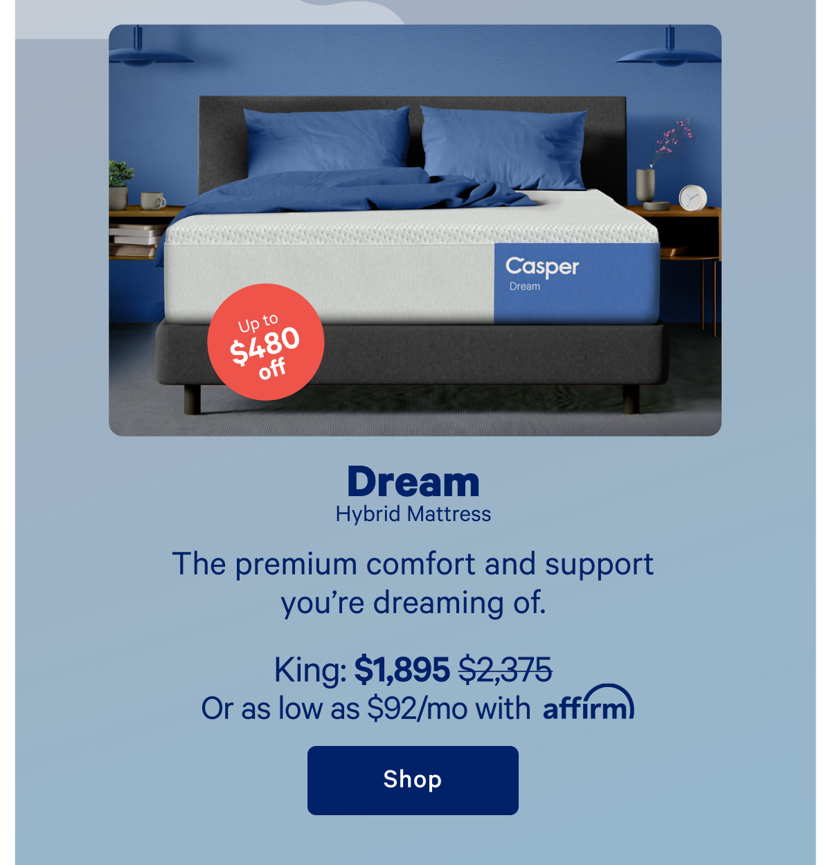 Dream Hybrid Mattress >> Shop >>