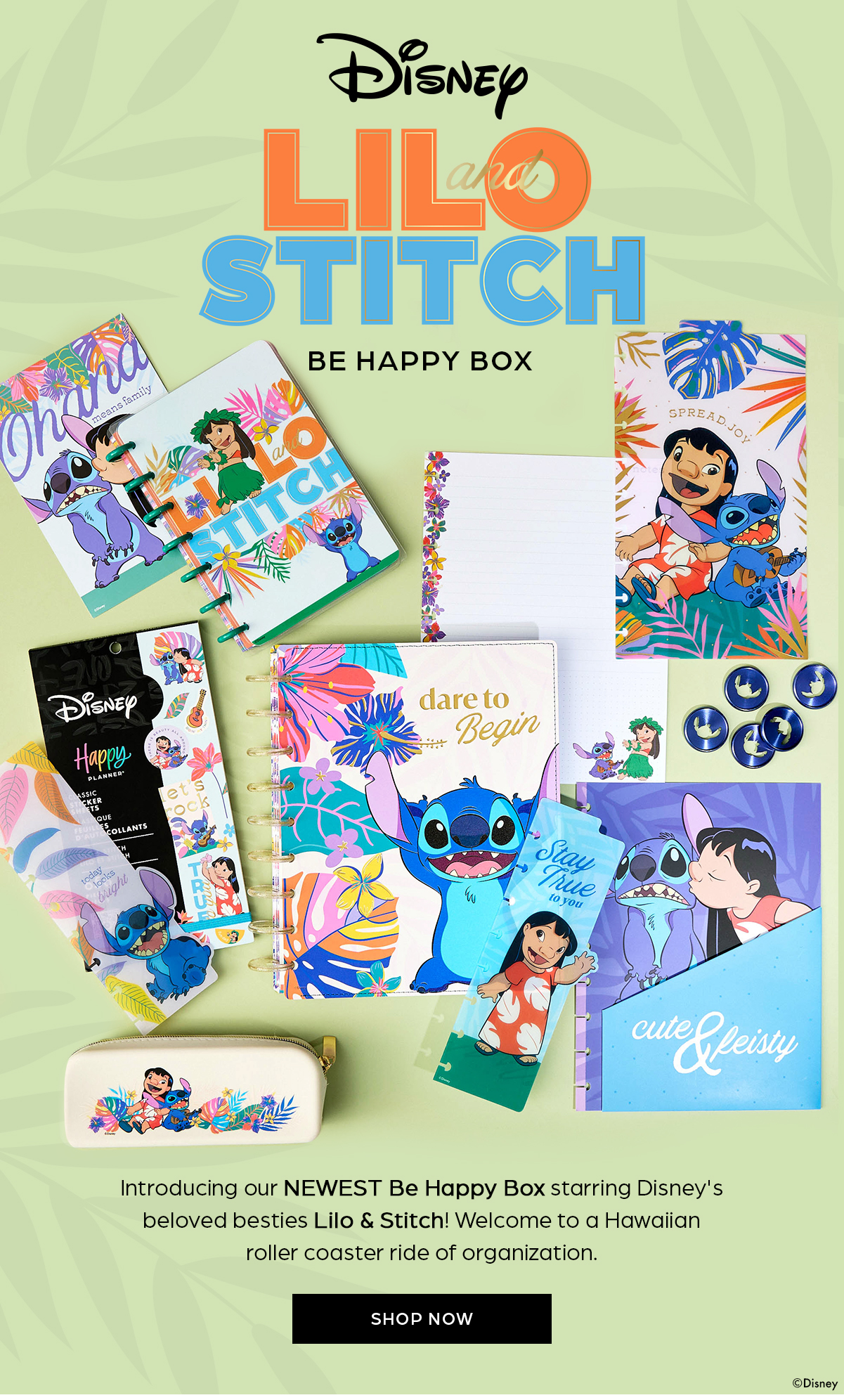 Lilo and Stitch Be Happy Box