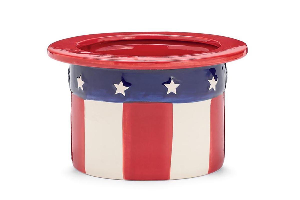 Patriotic Hat Planter