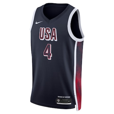  Nike Stephen Curry Navy  USA Basketball 2024 Swingman Player Jersey