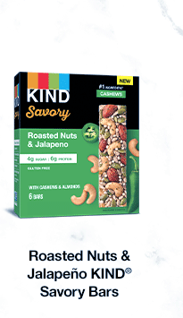 Roasted Nuts & Jalapeno Nut Bars