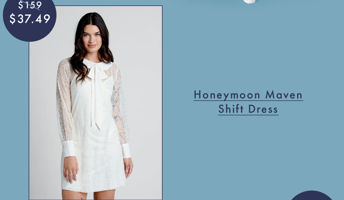 Honeymoon Maven Shift Dress