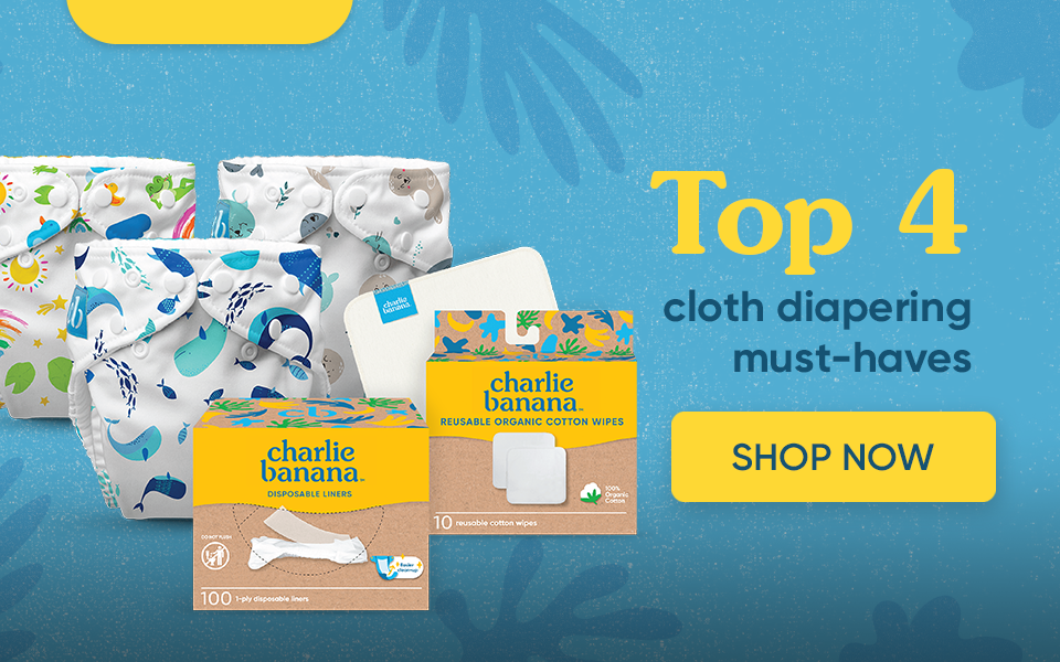 Here is the top 4  of cloth diapering must-haves you really need