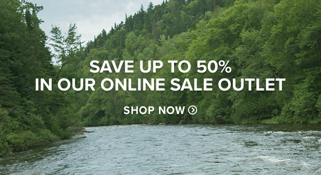 Save up to 50% in our Online Sale Outlet