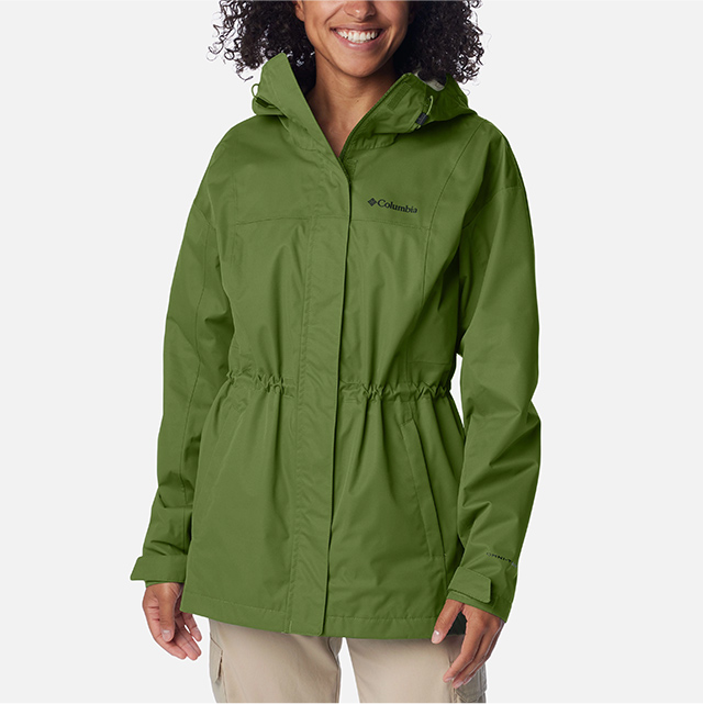 Women's green jacket