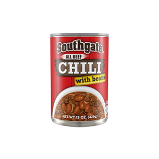 15-oz. can of Southgate beef chili with beans