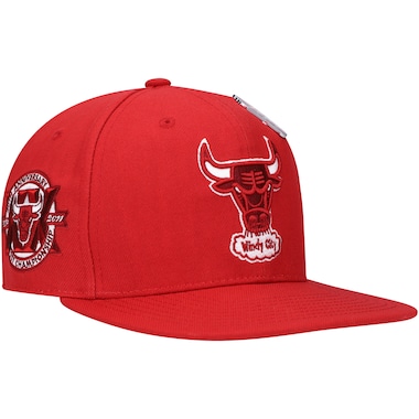  Mitchell & Ness Red  Hardwood Classics 20th Anniversary Cherry Bomb Fitted Hat