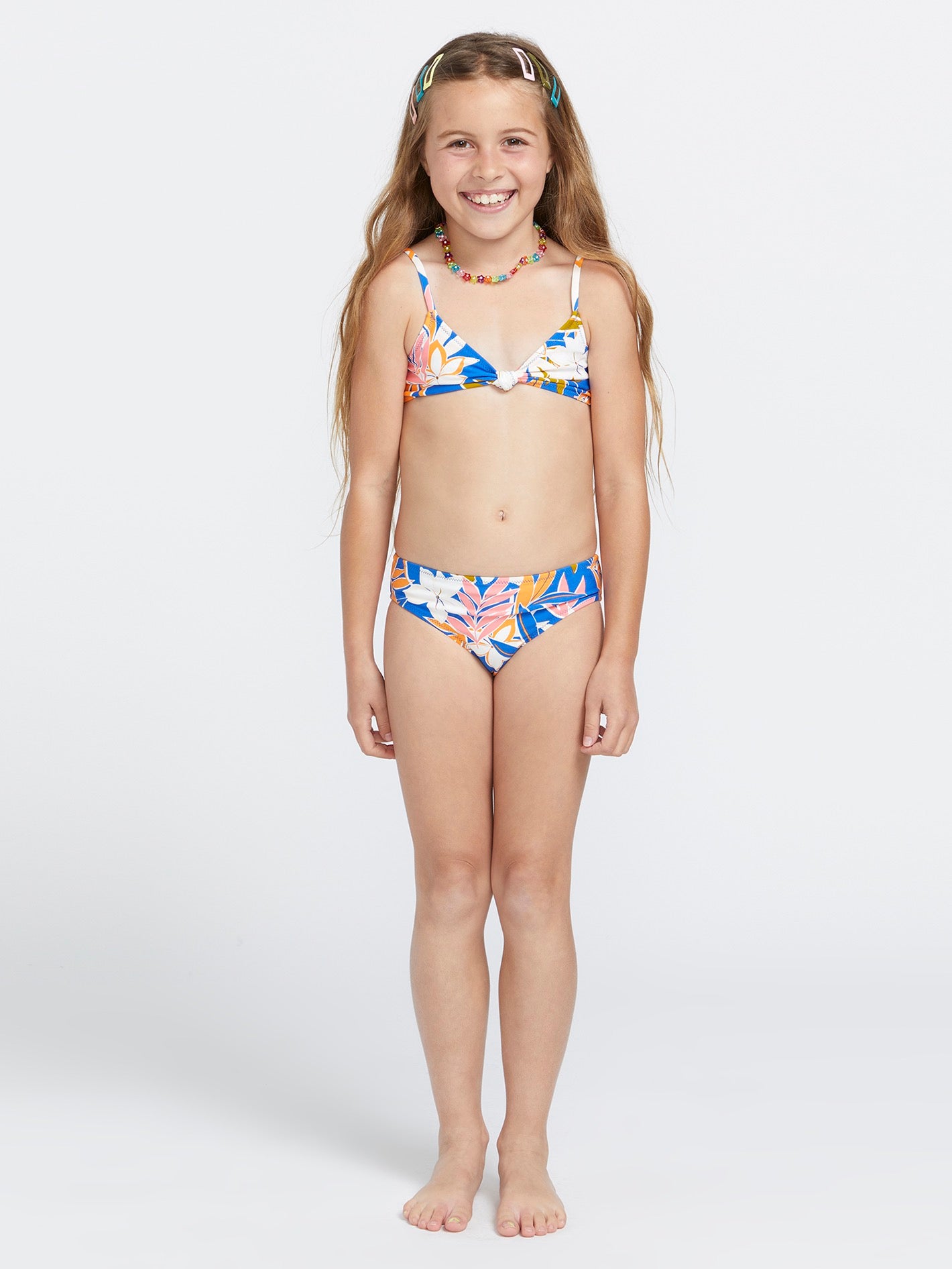 Image of Hot Tropics Swim Set - True Blue