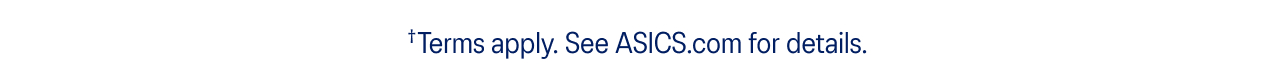 Visit asics.com for more details