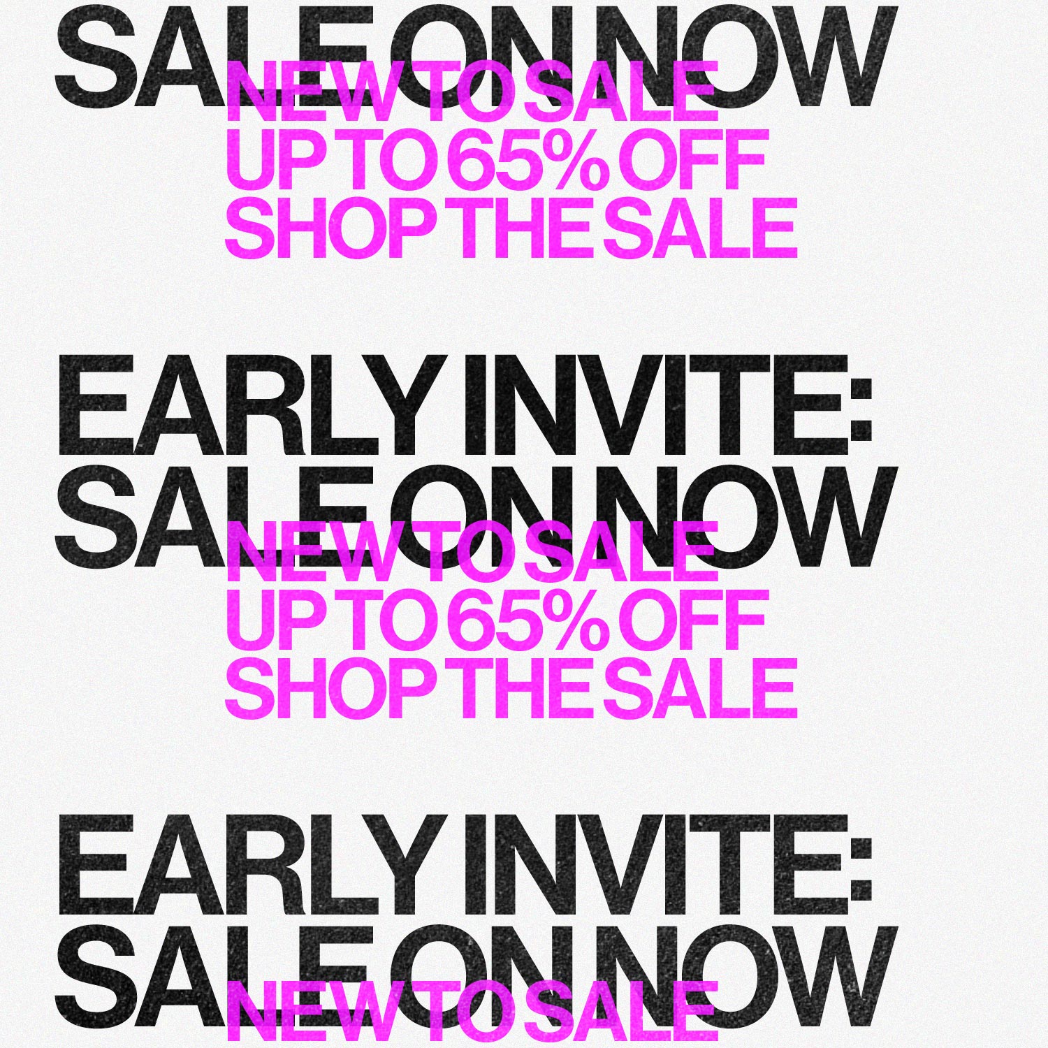 Early Invite Sale