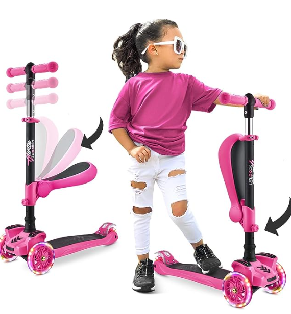 Hurtle 3-Wheeled Scooter for Kids