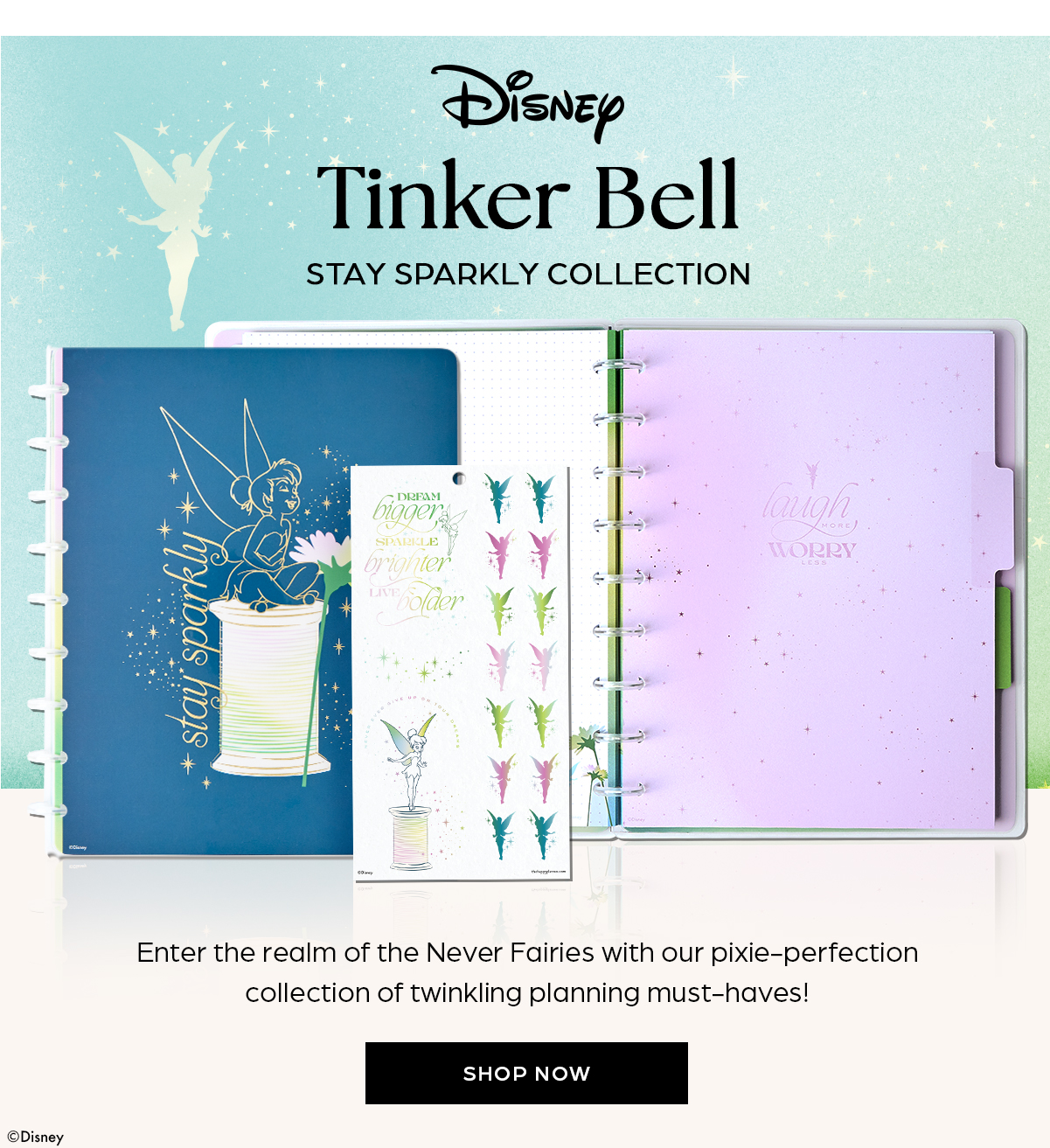 Disney Tinker Bell Stay Sparkly Collection