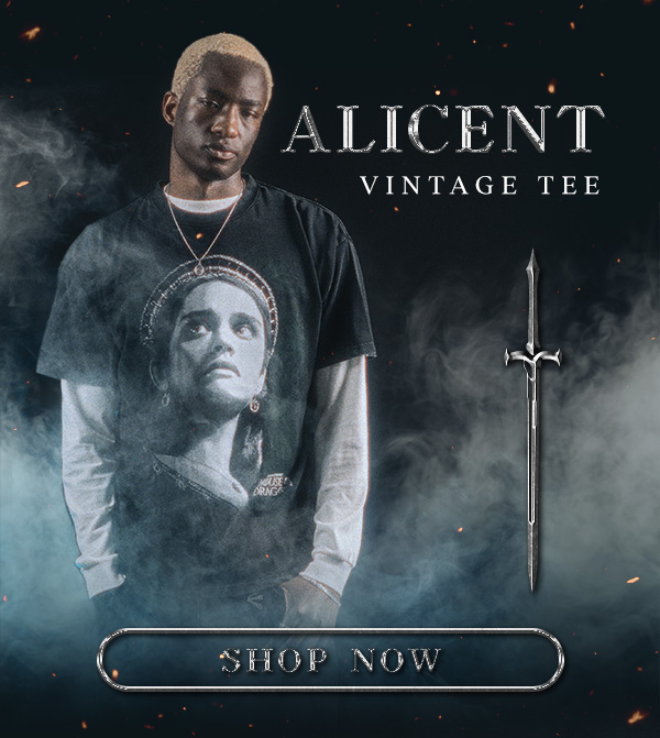 Alicent Vinage Tee. Shop now.