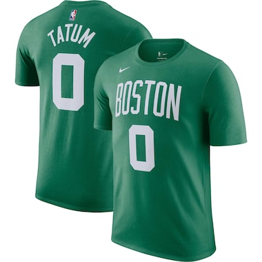  Nike Jayson Tatum Kelly Green  Icon 2022/23 Name & Number T-Shirt