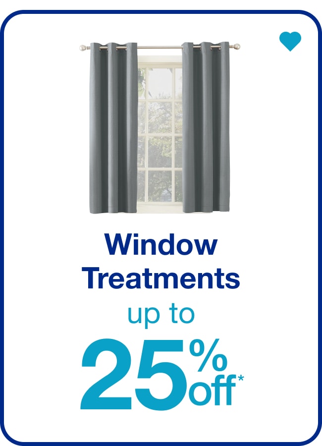 Save on Window Treatments â€” Shop Now!