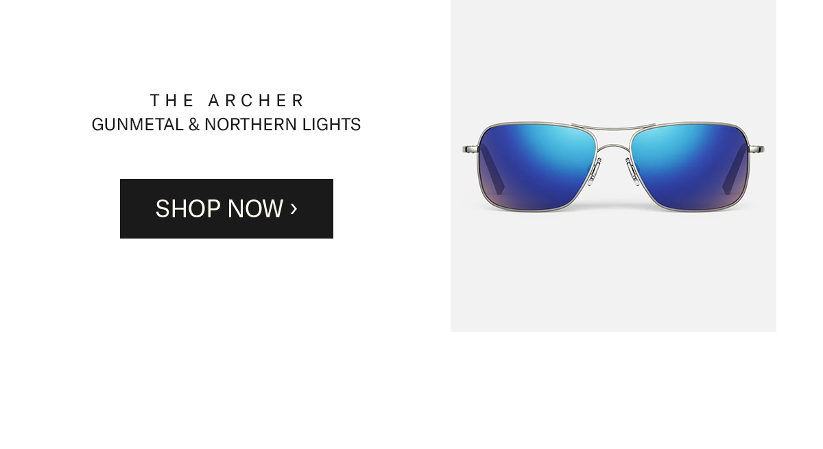 ARCHER - GUNMETAL & NORTHERN LIGHTS