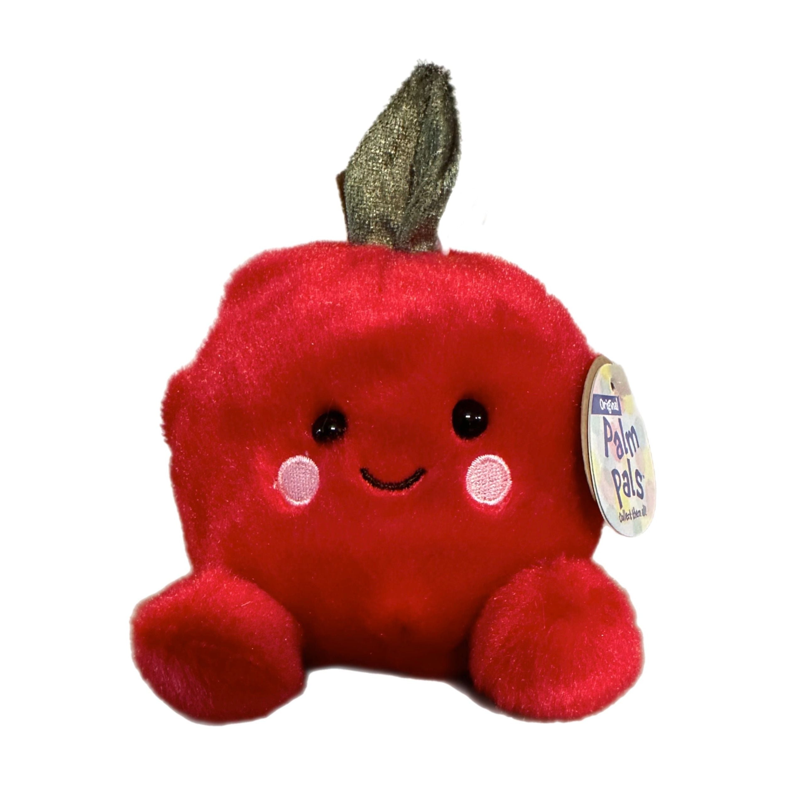 Palm Pals 5 Inch Crisp the Red Apple Plush Toy