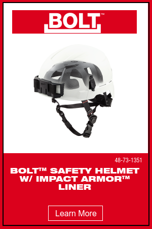 BOLT™ Safety Helmet with IMPACT ARMOR™ Liner