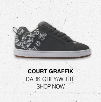 Cour Graffik in Dark Grey/White [Shop Now]