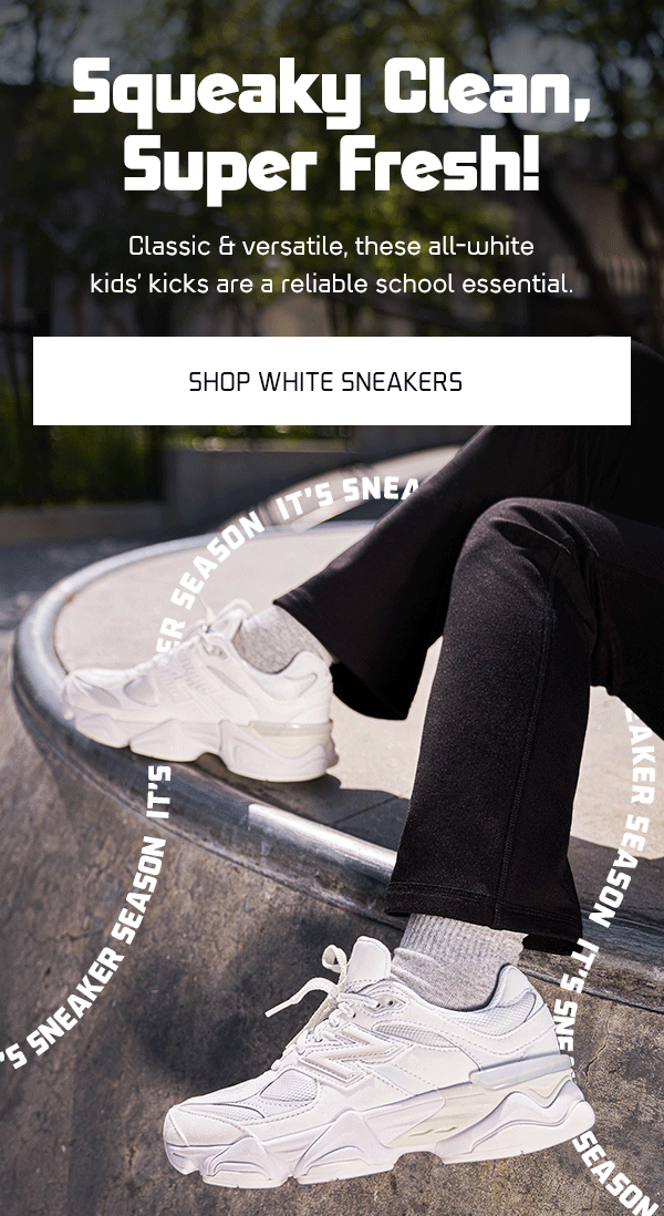 SHOP WHITE SNEAKERS