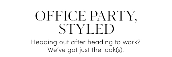 Office Party Styled