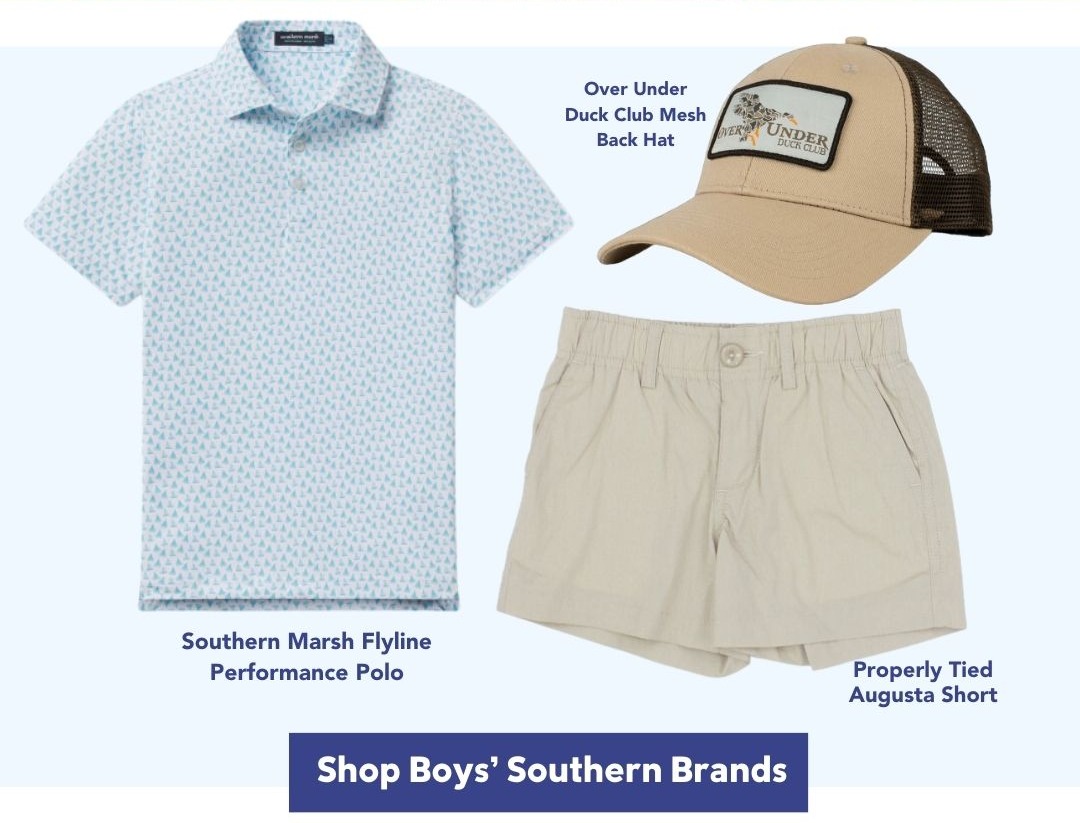 Shop Boys' Southern Brands