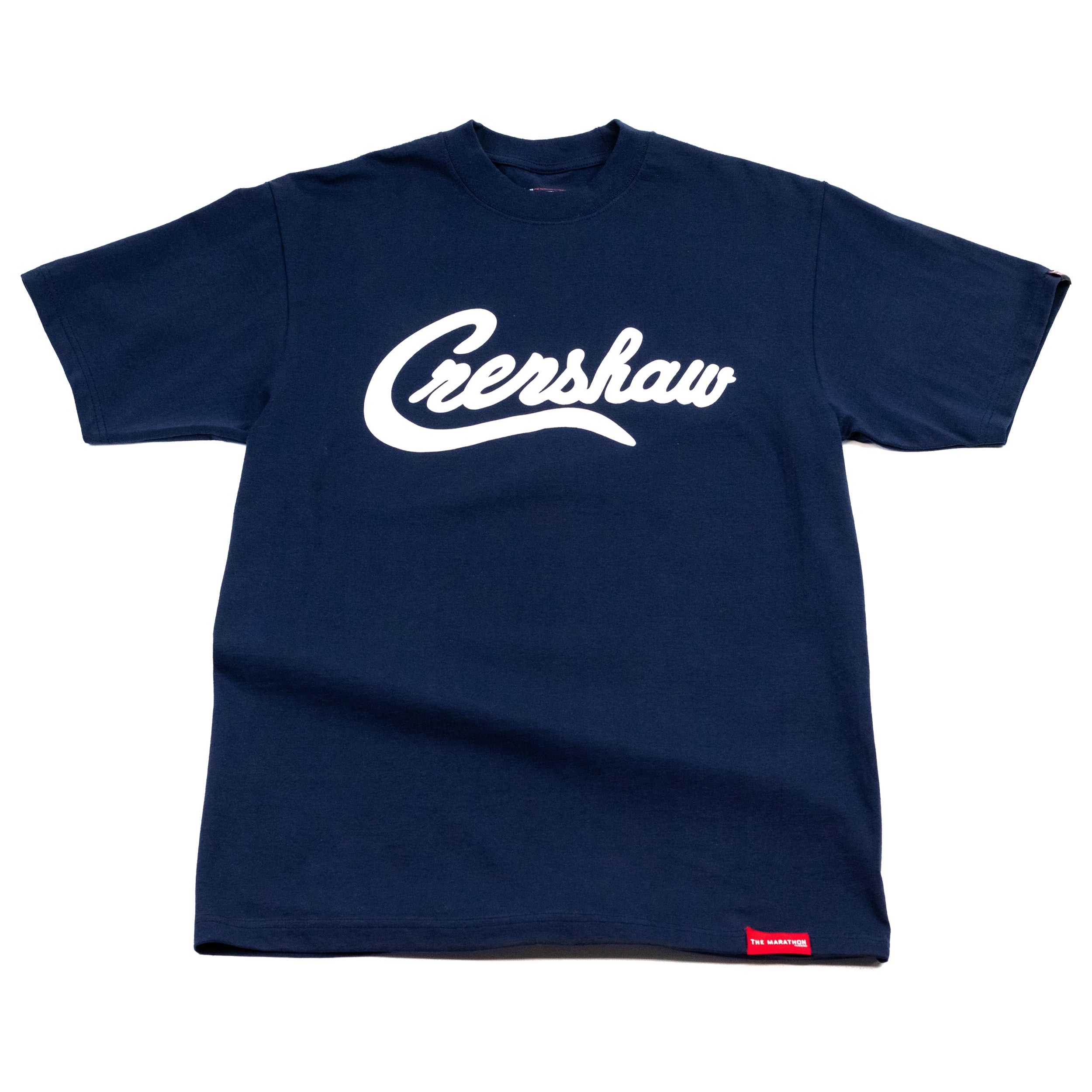 Image of Limited Edition Crenshaw T-Shirt - Navy/White