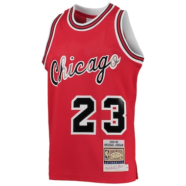 Youth Mitchell & Ness Michael Jordan Red  1984/85 Hardwood Classics Authentic Jersey