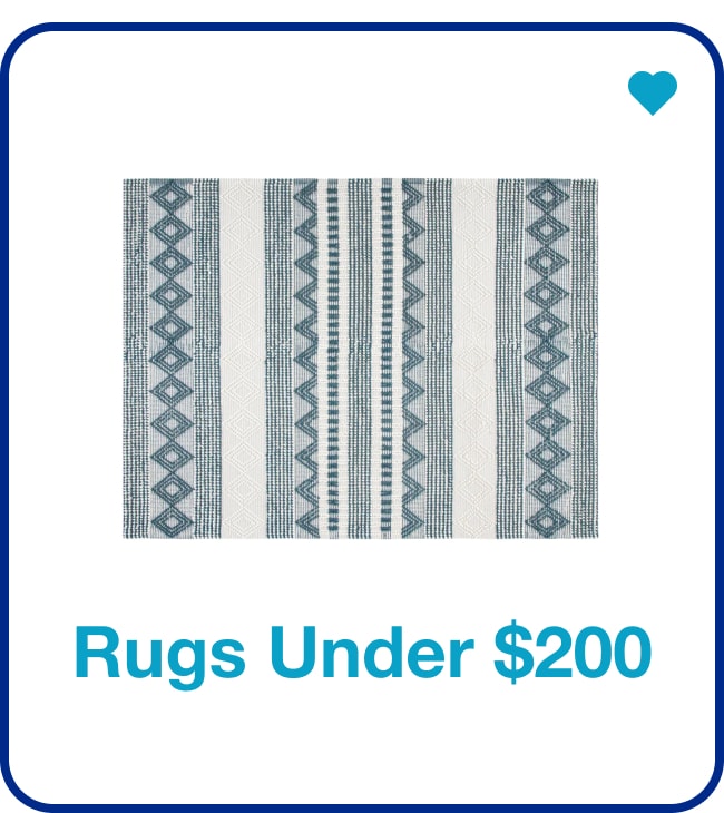 Rugs Under $200 â€” Shop Now!