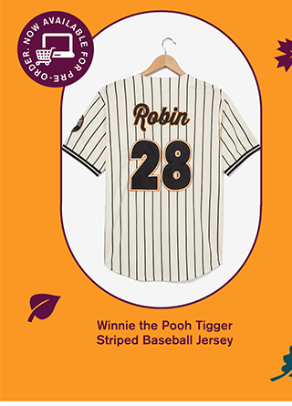 Winnie the Pooh Tigger Striped Baseball Jersey