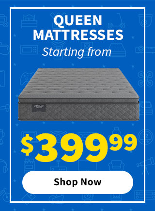 Shop Queen Mattresses Starting from $399.99. Shop Now