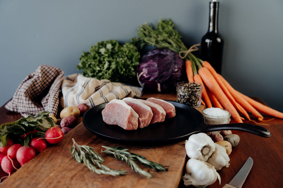 Image of Boneless Pork Chops - four 4 oz chops