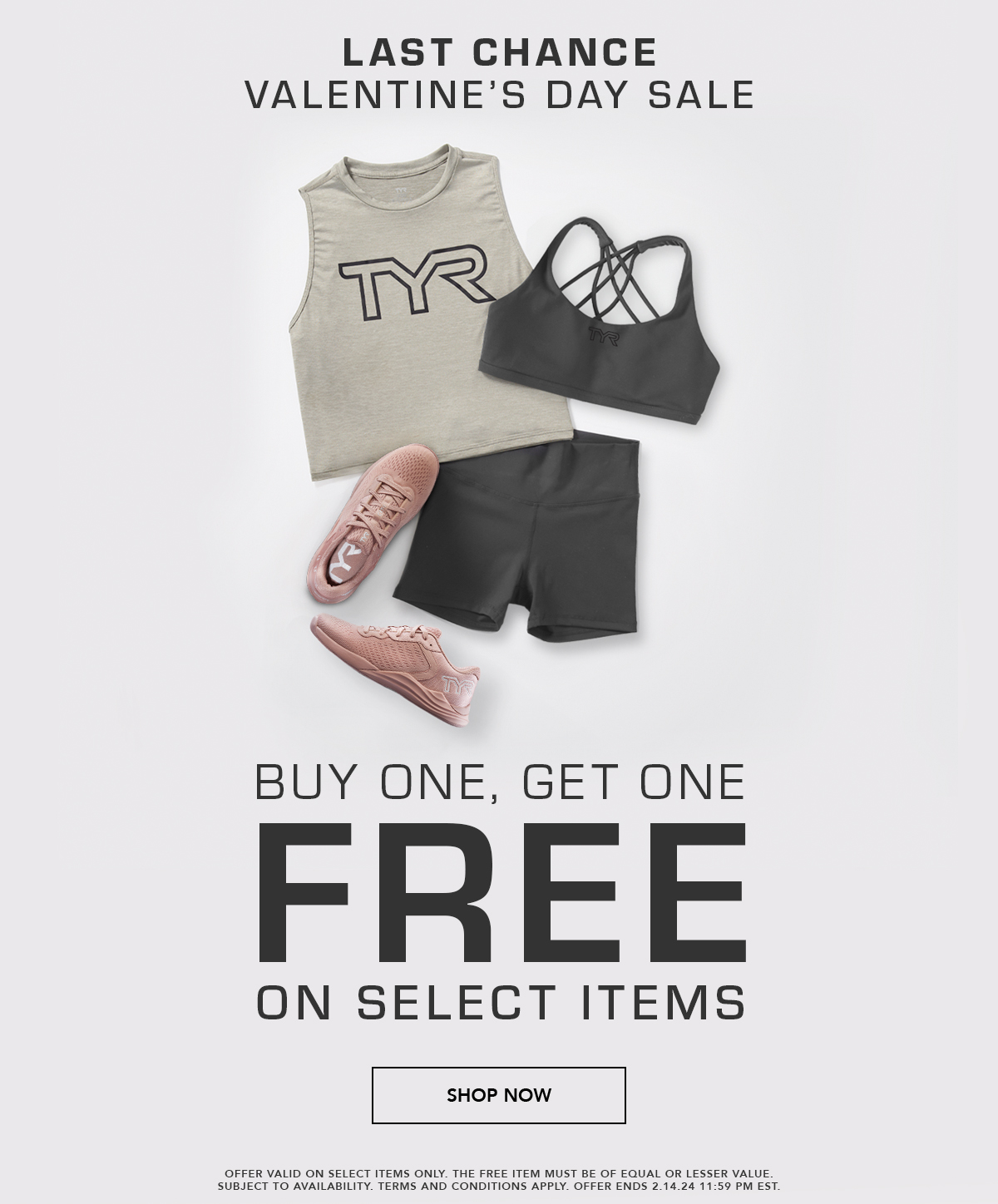 Buy One, Get One on Select Items