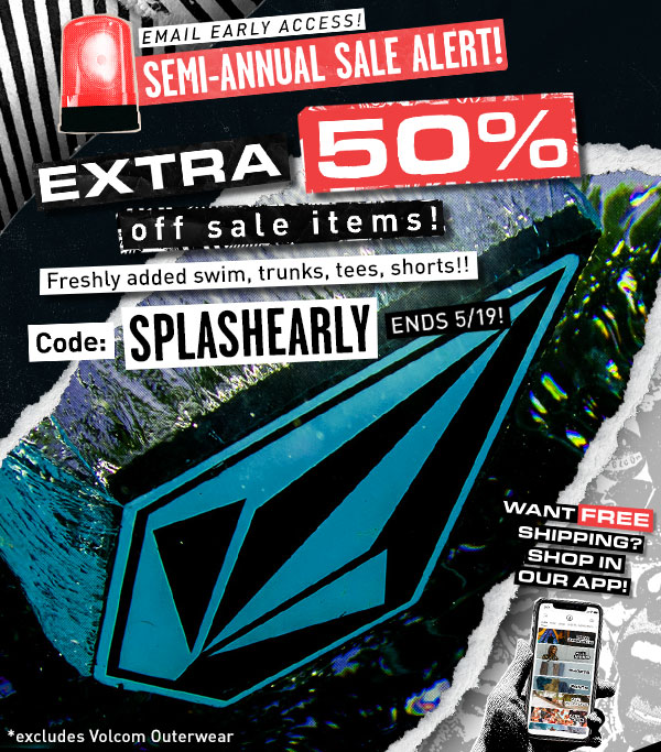 Extra 50% off Sale