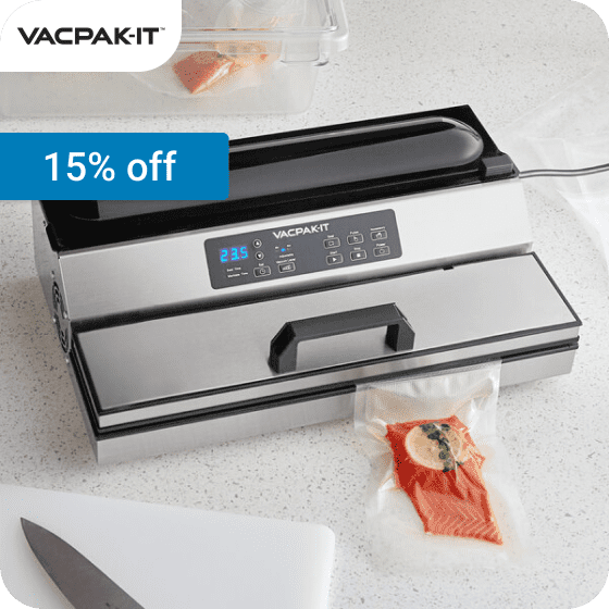 15% off Vacuum Packaging Machines