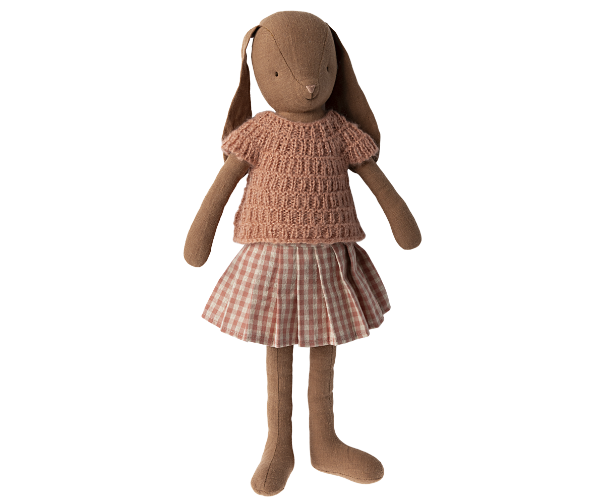 Image of Bunny, Size 3 - Knitted Shirt & Skirt