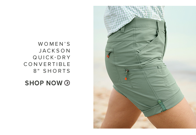 Women's Jackson Quick-Dry Convertible Shorts Shop Now