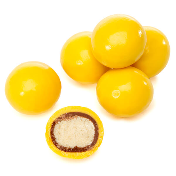 126712 - Koppers Milk Chocolate Covered Malt Balls - Yellow: 5LB Bag